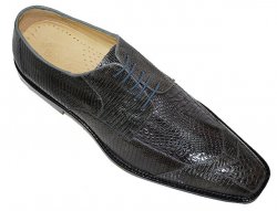 Belvedere "Vite" Grey Genuine Crocodile / Lizard shoes