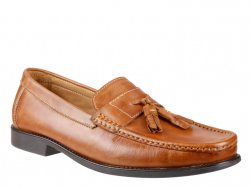 Giorgio Brutini "Fletch" Tan Genuine Leather Loafer Shoes 47873