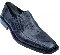 Los Altos Black Genuine All-Over Ostrich Leg w/ Ostrich Shoes ZV047805