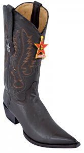 Los Altos Brown Python 3X Toe W / Cowboy Heel Boots 95V8307