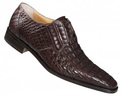 Mauri "4588" Sport Rust Genuine All Over Hornback Alligator Dressy Shoes