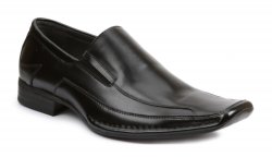 Giorgio Brutini "Crosby" Black Genuine Leather Loafer Slip-on 15904