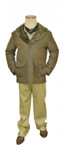 G-Gator Genuine Leather / Shearling Fur Parka Jacket 2400