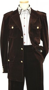 Pronti Brown Corduroy Suit BP5924