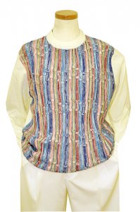 Pronti Cream / Pink / Blue / Tan Knitted Sweater K6039