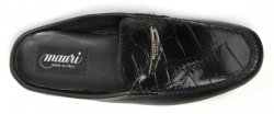 Mauri "Messere" 3445 Black Genuine Nappa / Alligator Casual Shoes