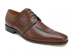 Mezlan Custom "Slesse" Cognac Genuine Leather Shoes