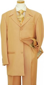 Stacy Adams Solid Salmon Suit