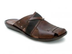 Bacco Bucci "Teemu" Tan Genuine Soft Italian Calfskin Sandals