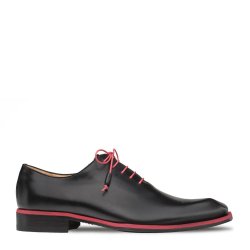 Mezlan "Patina" Black Genuine Calfskin Oxford Shoes S108.