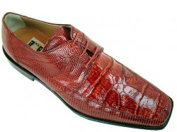 David Eden "Turlock" Cognac Hornback Crocodile/Lizard Shoes