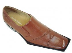 Sevasta Italiano Taupe Hand Burnished Leather Shoes #1333
