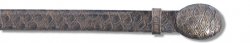 Los Altos Copper Genuine Anteater Print Belt 3C114834