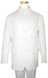 Successos 100% Linen White Suit BP3294