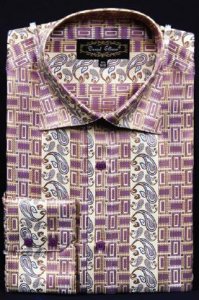 Daniel Ellissa Soft Butter Fancy Polyester Shirt With Button Cuff FSS1404