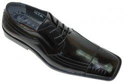 Stacy Adams "Lancaster" Black Genuine Leather Shoes