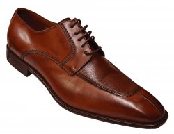 Calzoleria Toscana Mahogany Genuine Leather Shoes 3796
