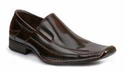 Giorgio Brutini "Crosby" Brown Genuine Leather Loafer Slip-on 15904