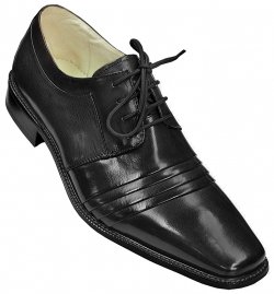 Stacy Adams "Raynor" Black Leather Dress Shoes 24748