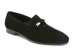 Mezlan "Cotts" Black Genuine Suede Leather Shoes