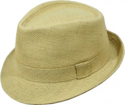 Dobbs Sand 100% Linen Fedora Dress Hat DCBWTD7914