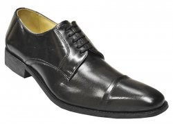 Liberty Black Genuine Calf-Skin Shoes L-733