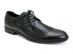 Bacco Bucci "Bergeron" Black Genuine Soft Italian Calfskin Shoes