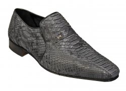 Mauri "4419/1" Grey Genuine Pythone Maculated Dressy Shoes