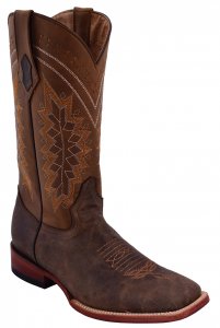 Ferrini 10893-09 Chocolate Genuine Kangaroo Leather S-Toe Cowboy Boots.