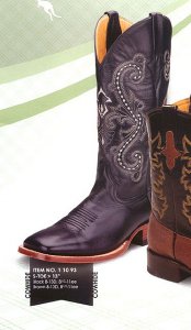 Ferrini Genuine Cowhide Exotic Boots 11093