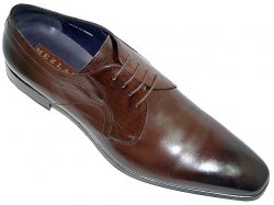 Mezlan "West" 2641 Brown Genuine Soft Italian Full Grain Leather Shoes