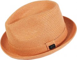 Bailey Cognac Straw Dress Hat