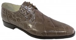 Fennix Italy 3228 Taupe All-Over Genuine Alligator Shoes.