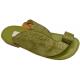 Mauri "Fluido" 1951 Light Money Green Genuine Ostrich Leg Sandals