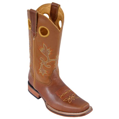 Los Altos Honey Grasso W/Leather Sole Rodeo  Boots 8129951
