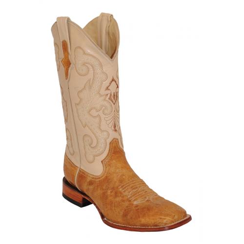 Ferrini 12693-15 Antique Saddle Genuine Cowhide Exotic Boots