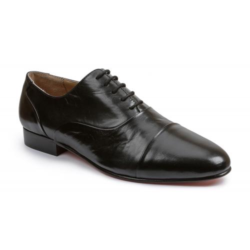 Giorgio Brutini "Cortland" Black Genuine Leather Shoes 24440