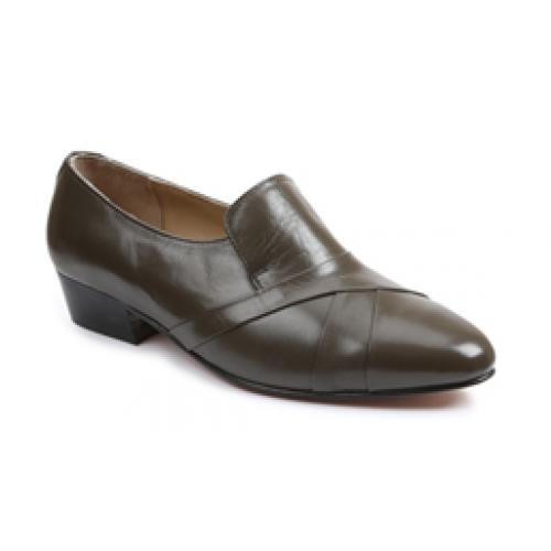 Giorgio Brutini "Bernard" Grey Genuine Leather Loafer Shoes 24461