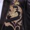 Prestige Dark Brown Velvet With Gold Embroidery Design Casual Suit BLZ-425