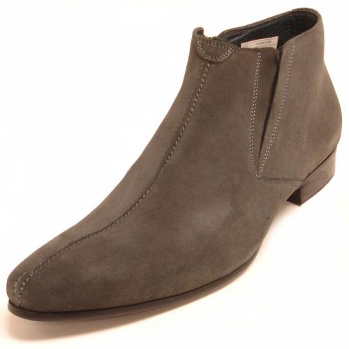 Encore By Fiesso Grey Suede Boots FI3101-S