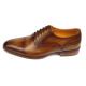 Paul Parkman 074 Brown Genuine Leather Captoe Oxford Shoes