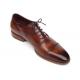 Paul Parkman 077 Brown Genuine Leather Captoe Oxford Shoes