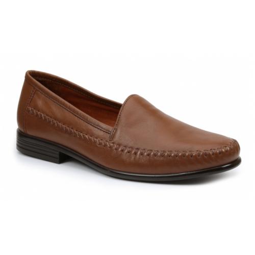Giorgio Brutini "Mortoni" Tan Genuine Leather Loafer Slip-on 671341