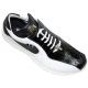 Mauri 8720 Black/White Genuine Alligator And Nappa Leather Casual Sneakers With Marble Eye Balls & Nostrils
