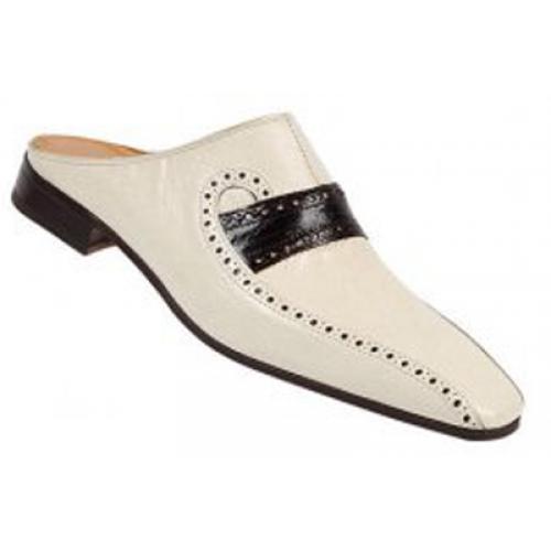 Mauri 4019 Dark Brown Shark Cream / Flanks Shoes