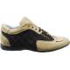 Mauri 8614 Tan / Brown / Gold Genuine Alligator And Mauri Embossed Nappa Leather Sneakers With Mauri Bracelet