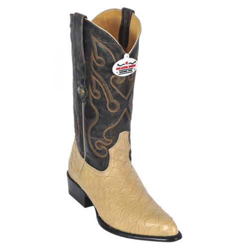 Los Altos Oryx Genuine All-Over Stingray Rowstone Print Medium R-Toe Cowboy Boots 3994811