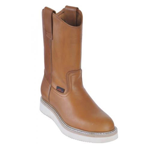Los Altos Buttercup Men's Genuine Leather Work Vibram Sole Boots 505402