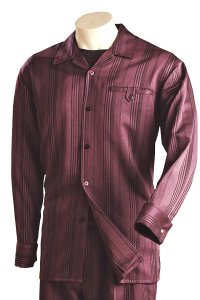 Tony Blake Purple Long Sleeve 2pc Outfit Suit LS231