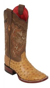 Los Altos Women's Amber Ostrich Boots Style High Top Ladies Boots 322N0354